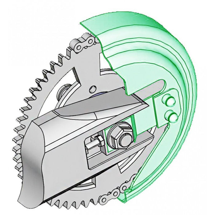 YAMAHA Tracer 700 de 2017 à 2020 - Carter de chaine NOIR satiné
