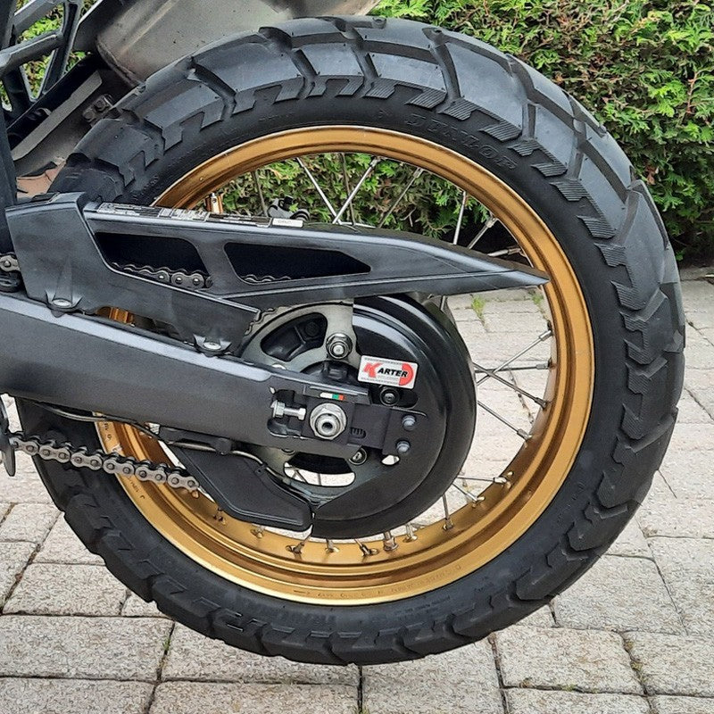 HONDA Africa Twin 1000 Satin BLACK chain guard — frenchmotoshop
