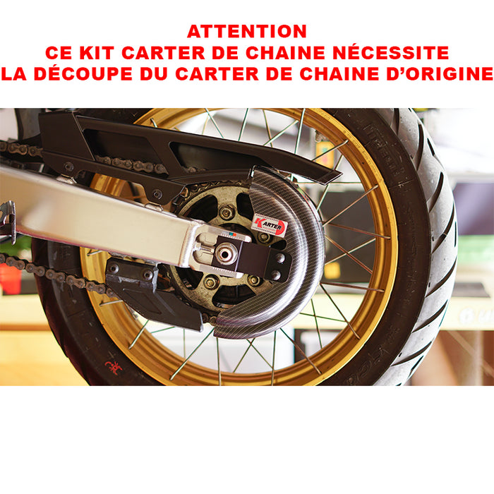 HONDA Africa Twin 1100 - Carter De chaine NOIR