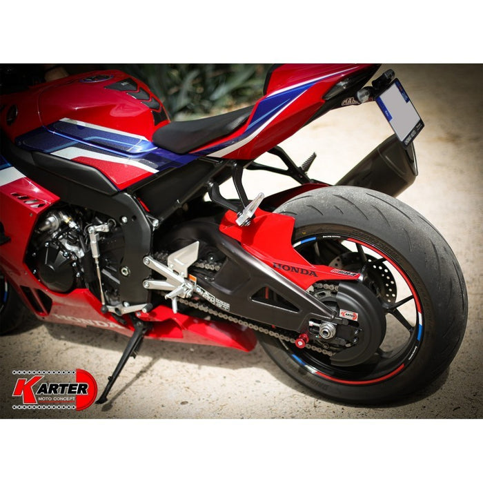 HONDA CBR 1000 RR-R de 2017 à 2023 - Carter de chaine NOIR satiné