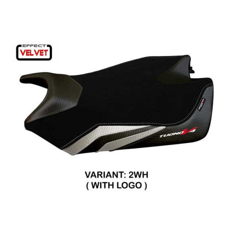 HOUSSE DE SELLE COMPATIBLE APRILIA TUONO V4 (11-20) MODÈLE VELVET COEN STANDARD,