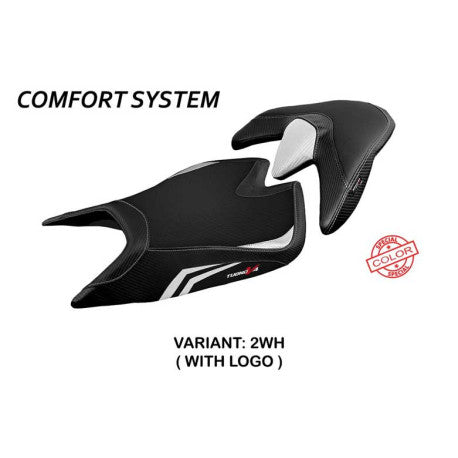 HOUSSE DE SELLE COMPATIBLE APRILIA TUONO V4 (21-22) MODÈLE ZUERA SPECIAL COLOR U