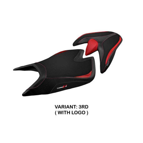 HOUSSE DE SELLE COMPATIBLE APRILIA TUONO V4 (21-22) MODÈLE ZUERA