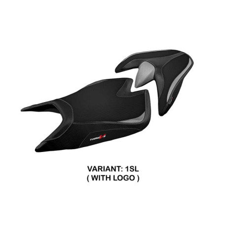 HOUSSE DE SELLE COMPATIBLE APRILIA TUONO V4 (21-22) MODÈLE ZUERA