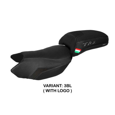 HOUSSE DE SELLE COMPATIBLE BENELLI TRK 502 (17-22) MODÈLE MERIDA STANDARD, NOIR,