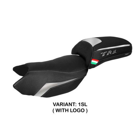 HOUSSE DE SELLE COMPATIBLE BENELLI TRK 502 (17-22) MODÈLE MERIDA STANDARD, NOIR,