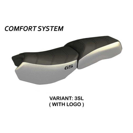 HOUSSE DE SELLE COMPATIBLE BMW R 1200 GS ADVENTURE (13-18) MODÈLE ORIGINAL CARBO