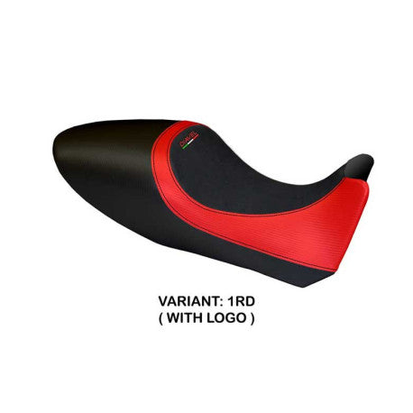 HOUSSE DE SELLE COMPATIBLE  DUCATI DIAVEL (11-13) MODÈLE AREZZO CARBON COLOR