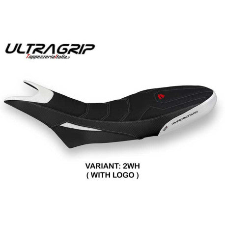 HOUSSE DE SELLE COMPATIBLE  DUCATI HYPERMOTARD 950 (19-22) MODÈLE LUNA 1 ULTRAGR