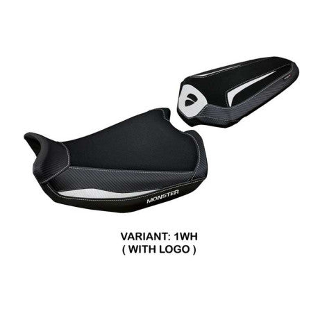 HOUSSE DE SELLE COMPATIBLE DUCATI MONSTER 937 (21-22) MODÈLE LINOSA STANDARD, RO