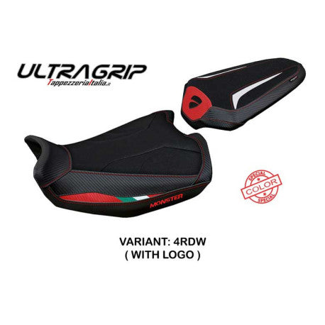 HOUSSE DE SELLE COMPATIBLE DUCATI MONSTER 937 (21-22) MODÈLE LINOSA STANDARD, RO