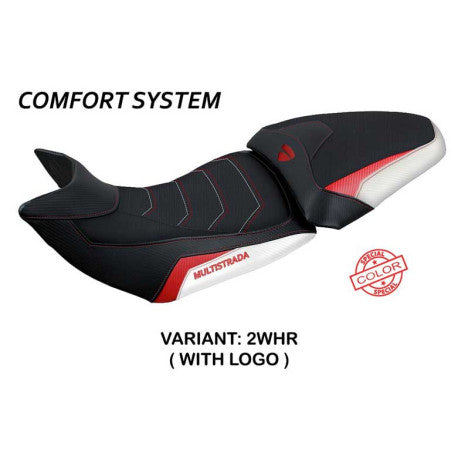 HOUSSE DE SELLE COMPATIBLE DUCATI MULTISTRADA 1200/1260 (15-20) MODÈLE JAZAN