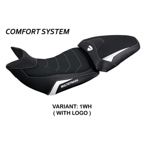 HOUSSE DE SELLE COMPATIBLE DUCATI MULTISTRADA 1200/1260 (15-20) MODÈLE JAZAN