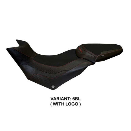 HOUSSE DE SELLE COMPATIBLE  DUCATI MULTISTRADA 950 (17-21) MODÈLE PRAGA 1