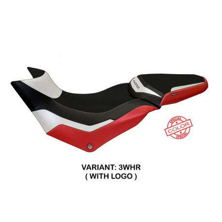 HOUSSE DE SELLE COMPATIBLE  DUCATI MULTISTRADA 950 (17-21) MODÈLE PRAGA SPECIAL
