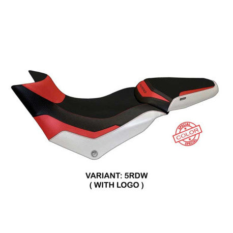 HOUSSE DE SELLE COMPATIBLE  DUCATI MULTISTRADA 950 (17-21) MODÈLE PRAGA SPECIAL