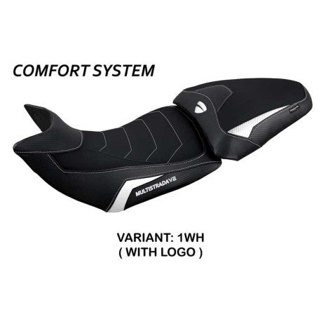 HOUSSE DE SELLE COMPATIBLE DUCATI MULTISTRADA V2 (21-22) MODÈLE HARIA