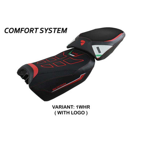 HOUSSE DE SELLE COMPATIBLE  DUCATI MULTISTRADA V4 (2022) MODÈLE SAFI