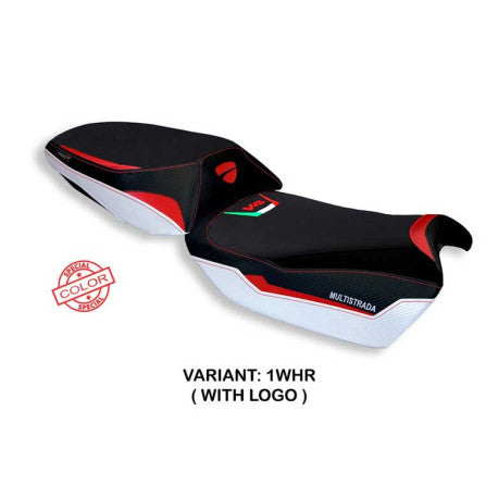 HOUSSE DE SELLE COMPATIBLE  DUCATI MULTISTRADA V4 (21-22) MODÈLE TOKAT SPECIAL C