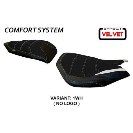 HOUSSE DE SELLE COMPATIBLE DUCATI PANIGALE 959 (16-18) MODÈLE LEIDEN VELVET