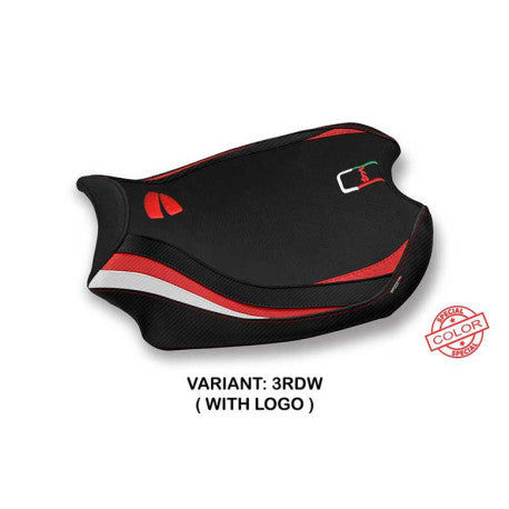 HOUSSE DE SELLE COMPATIBLE  DUCATI PANIGALE V4 (18-22) MODÈLE MAHILEU