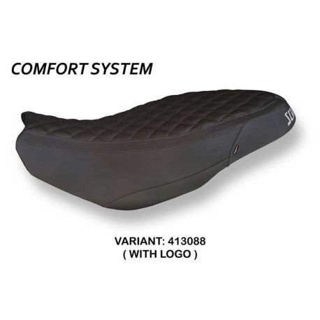 HOUSSE DE SELLE COMPATIBLE  DUCATI SCRAMBLER 400/800/1100 (15-22) MODÈLE VINTAGE
