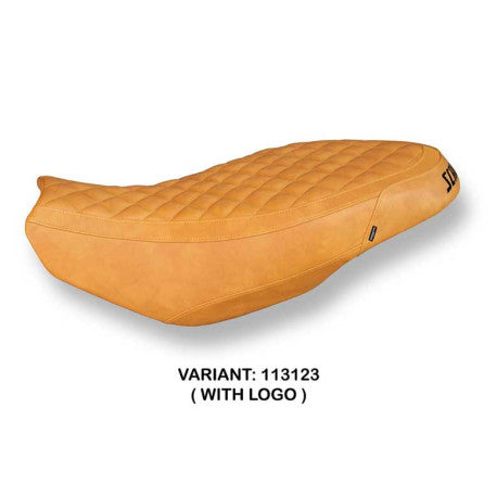 HOUSSE DE SELLE COMPATIBLE  DUCATI SCRAMBLER 400/800/1100 (15-22) MODÈLE VINTAGE