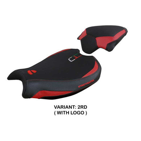 HOUSSE DE SELLE COMPATIBLE DUCATI STREETFIGHTER V2 (2022) MODÈLE MINA