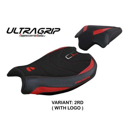HOUSSE DE SELLE COMPATIBLE DUCATI STREETFIGHTER V2 (2022) MODÈLE MINA