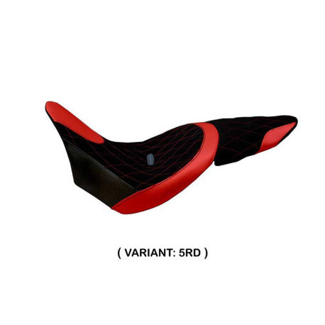 HOUSSE DE SELLE COMPATIBLE  DUCATI X DIAVEL (16-22) MODÈLE FERRARA STANDARD, NOI