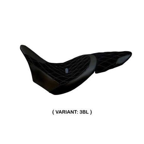 HOUSSE DE SELLE COMPATIBLE  DUCATI X DIAVEL (16-22) MODÈLE FERRARA STANDARD, NOI
