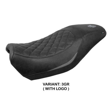 HOUSSE DE SELLE COMPATIBLE HARLEY DAVIDSON STREET 500 / 750 16-21 MODÈLE MIAMI