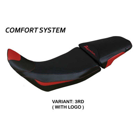 HOUSSE DE SELLE COMPATIBLE HONDA AFRICA TWIN 1100 (20-22) MODÈLE DELINE