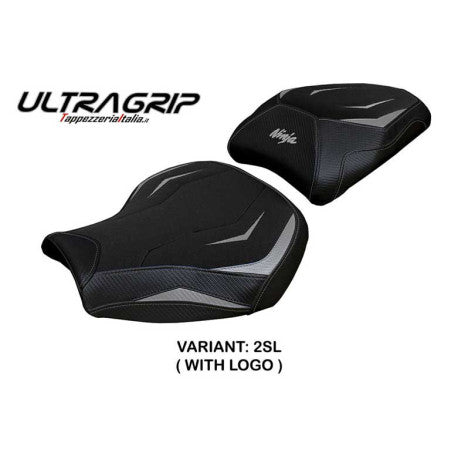 HOUSSE DE SELLE COMPATIBLE  KAWASAKI NINJA H2 1000 SX (18-22) MODÈLE MONIZ