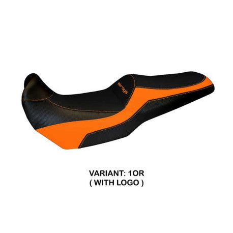 HOUSSE DE SELLE COMPATIBLE  KAWASAKI VERSYS 1000 (11-18) MODÈLE LAMPEDUSA COLOR