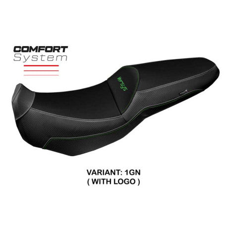 HOUSSE DE SELLE COMPATIBLE KAWASAKI VERSYS 250 - 300 (17-22) MODÈLE MIRA