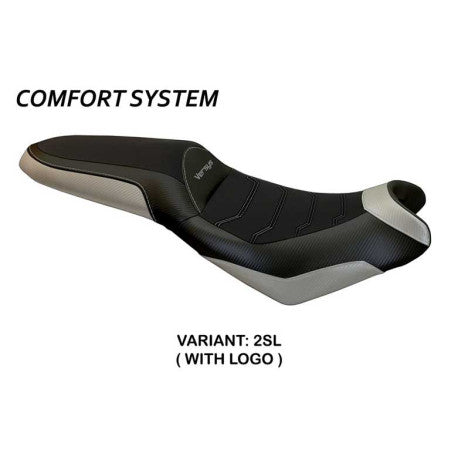 HOUSSE DE SELLE COMPATIBLE  KAWASAKI VERSYS 650 (07-22) MODÈLE ELBA 2