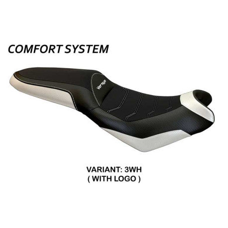 HOUSSE DE SELLE COMPATIBLE  KAWASAKI VERSYS 650 (07-22) MODÈLE ELBA 2