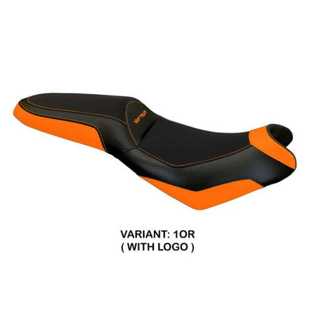 HOUSSE DE SELLE COMPATIBLE  KAWASAKI VERSYS 650 (07-22) MODÈLE ELBA 2
