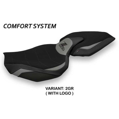 HOUSSE DE SELLE COMPATIBLE  KAWASAKI Z 1000 (14-20) MODÈLE ELLOS 1