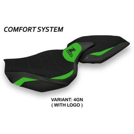 HOUSSE DE SELLE COMPATIBLE  KAWASAKI Z 1000 (14-20) MODÈLE ELLOS 1