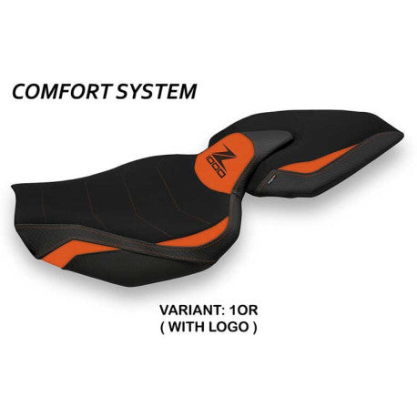 HOUSSE DE SELLE COMPATIBLE  KAWASAKI Z 1000 (14-20) MODÈLE ELLOS 1