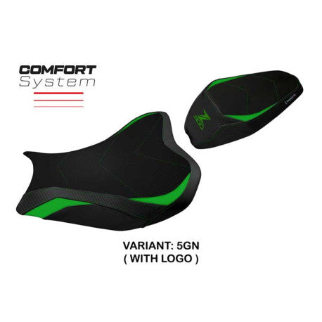 HOUSSE DE SELLE COMPATIBLE  KAWASAKI Z 900 (17-22) MODÈLE SHARA