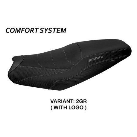 HOUSSE DE SELLE COMPATIBLE  KAWASAKI ZZR 1400 (06-20) MODÈLE BELIZE