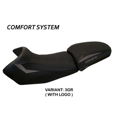 HOUSSE DE SELLE COMPATIBLE KTM 1190 ADVENTURE (13-16) MODÈLE FASANO 1