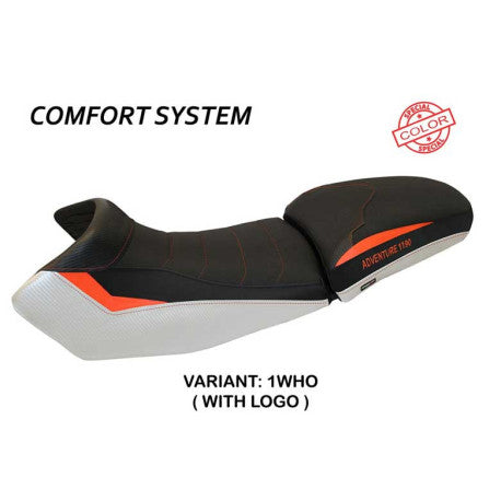 HOUSSE DE SELLE COMPATIBLE KTM 1190 ADVENTURE (13-16) MODÈLE FASANO SPECIAL COLO