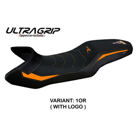 HOUSSE DE SELLE COMPATIBLE  KTM 1290 SUPER ADVENTURE R (21-22) MODÈLE NUBIA