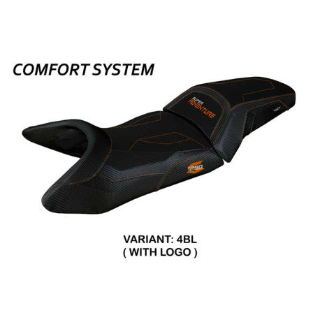 HOUSSE DE SELLE COMPATIBLE  KTM 1290 SUPER ADVENTURE S (21-22) MODÈLE LUMIAR