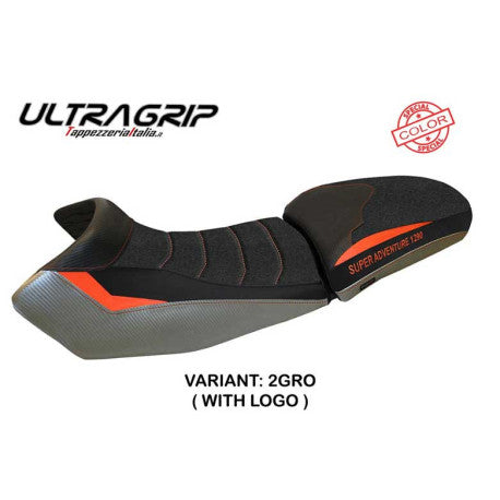 HOUSSE DE SELLE COMPATIBLE  KTM 1290 SUPER ADVENTURE S - T (15-20) MODÈLE EDEN S
