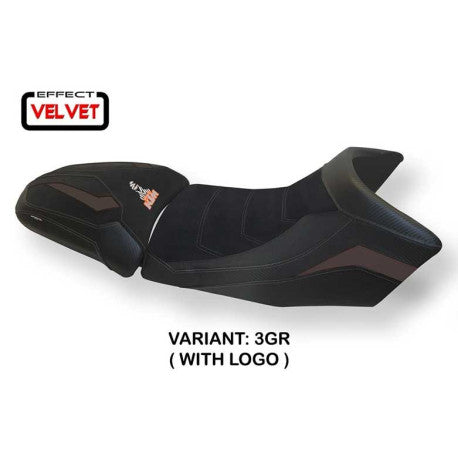 HOUSSE DE SELLE COMPATIBLE KTM 1290 SUPER ADVENTURE S - T (15-20) MODÈLE GAETA V